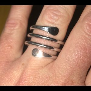 Lia Sophia Sterling Silver Wrap Ring